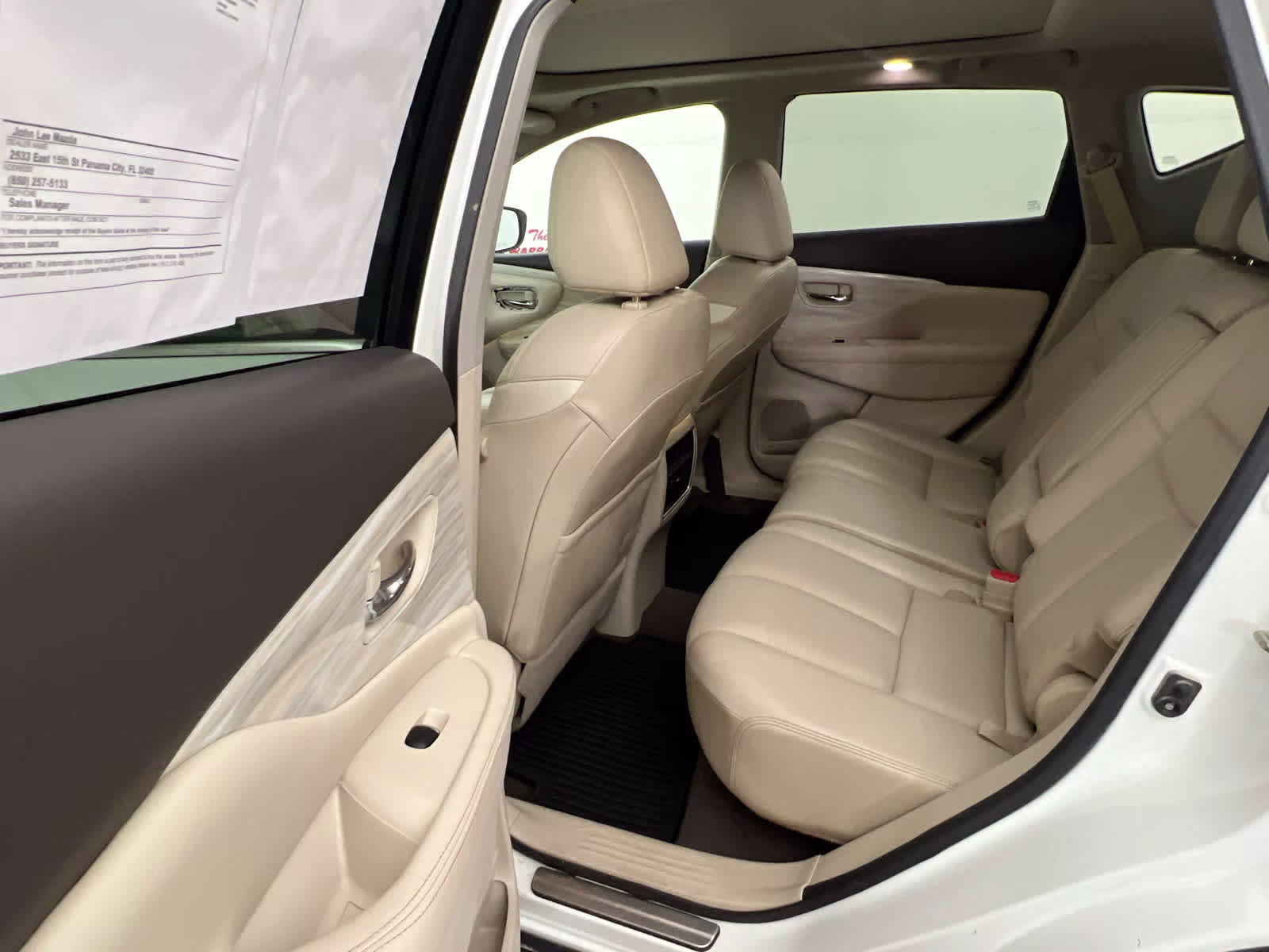 2018 Pearl White Nissan Murano Platinum FWD SUV