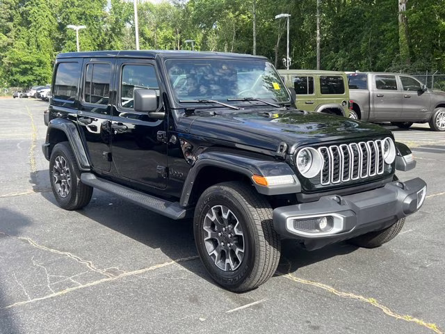 2025 Black Clearcoat Jeep Wrangler Sahara 4X4 Convertible