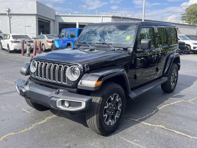2025 Black Clearcoat Jeep Wrangler Sahara 4X4 Convertible