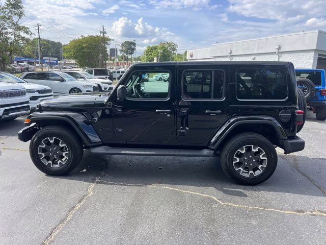 2025 Black Clearcoat Jeep Wrangler Sahara 4X4 Convertible