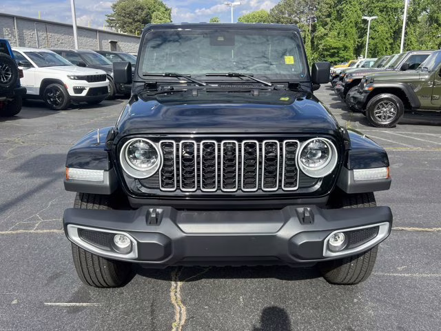 2025 Black Clearcoat Jeep Wrangler Sahara 4X4 Convertible