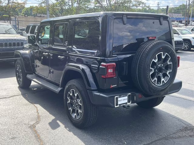 2025 Black Clearcoat Jeep Wrangler Sahara 4X4 Convertible