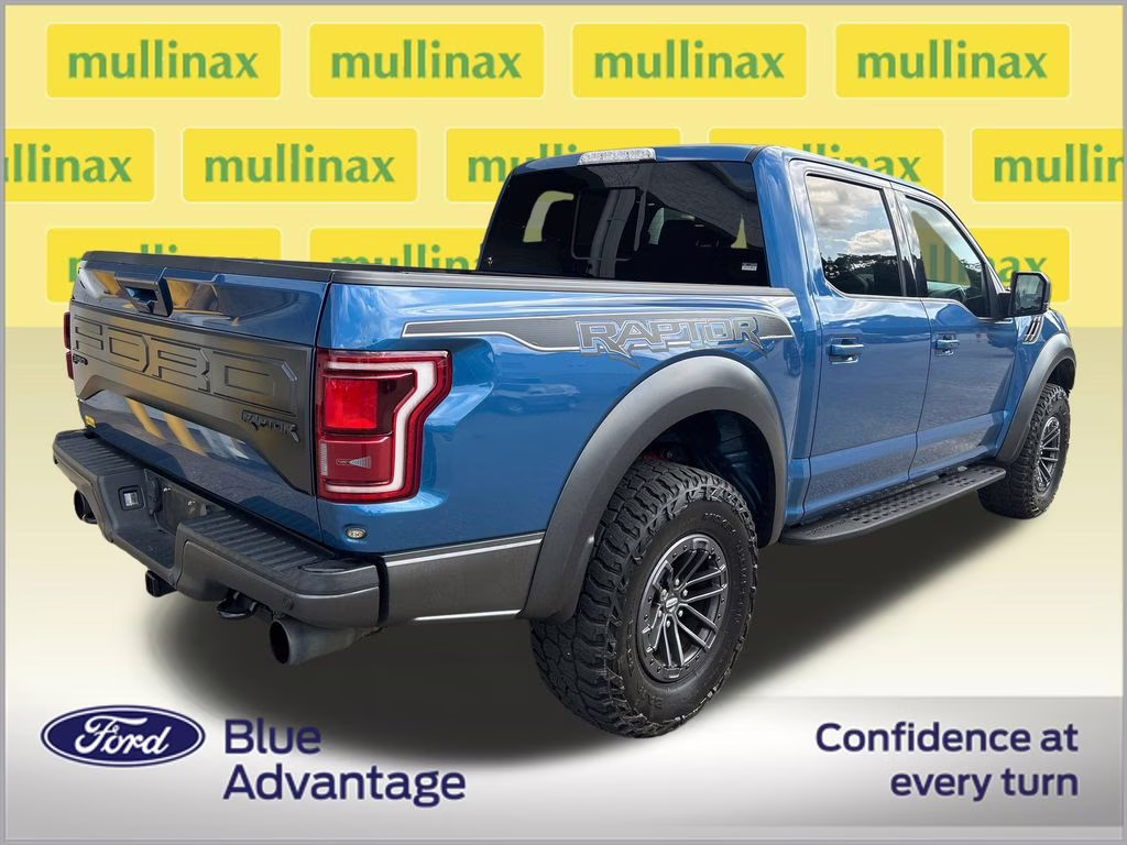 2019 Ford Performance Blue Metallic Ford F-150 Raptor 4X4 Truck