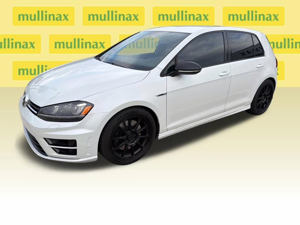 2016 Oryx White Pearl Volkswagen Golf R DCC & Navigation 4Motion AWD Hatchback