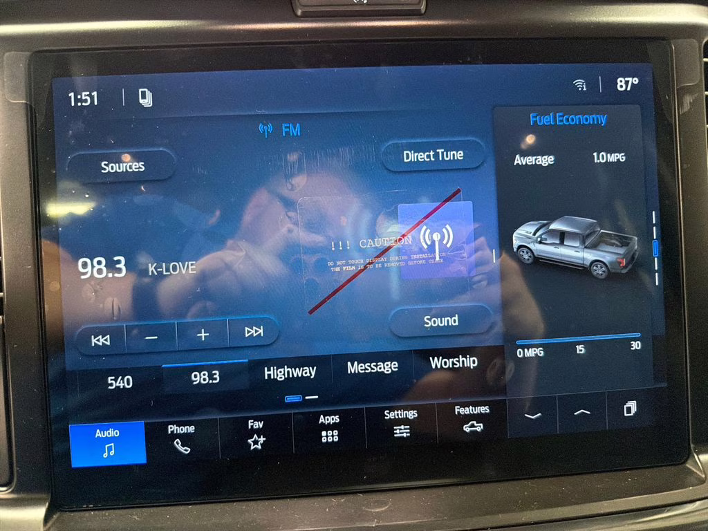 2026 ARGON BLUE Ford F-150 STX RWD Truck