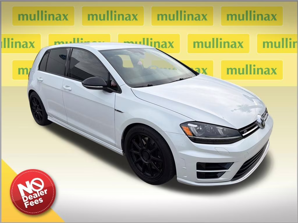 2016 Oryx White Pearl Volkswagen Golf R Base AWD Hatchback