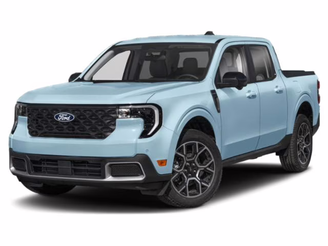 2026 Light Blue Ford Maverick Lariat AWD Truck