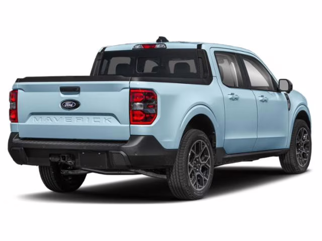 2026 Light Blue Ford Maverick Lariat AWD Truck