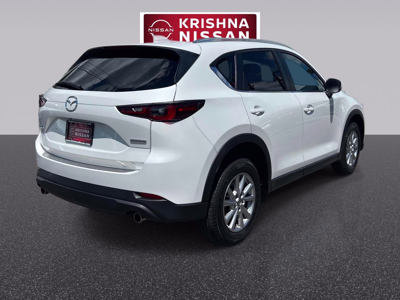 2023 White Mazda CX-5 2.5 S Preferred Package AWD SUV