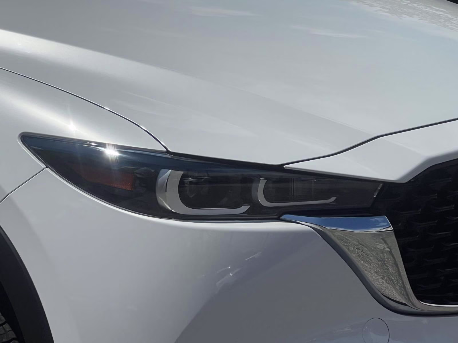 2023 White Mazda CX-5 2.5 S Preferred Package AWD SUV