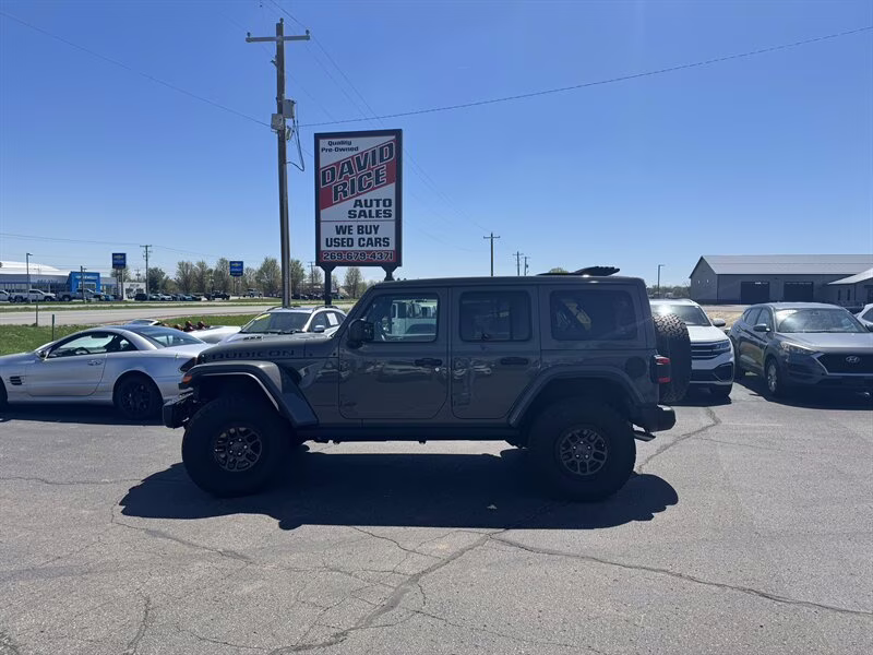 2023 Sting-Gray Clear Coat Jeep Wrangler Rubicon 392 ONE TOUCH ROOF!! 4X4 SUV