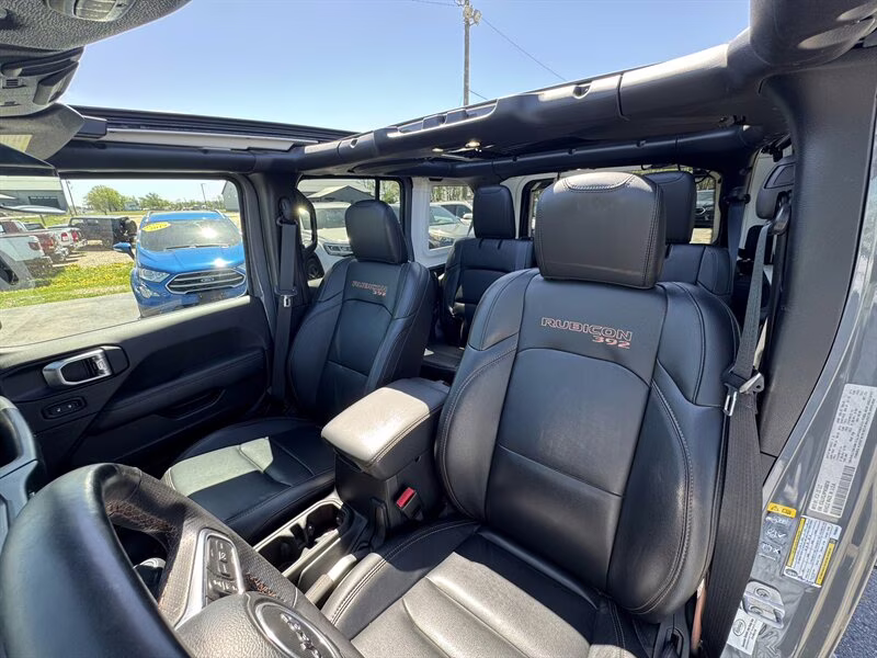 2023 Sting-Gray Clear Coat Jeep Wrangler Rubicon 392 ONE TOUCH ROOF!! 4X4 SUV