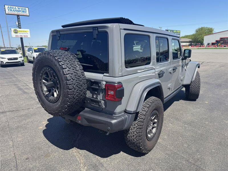2023 Sting-Gray Clear Coat Jeep Wrangler Rubicon 392 ONE TOUCH ROOF!! 4X4 SUV