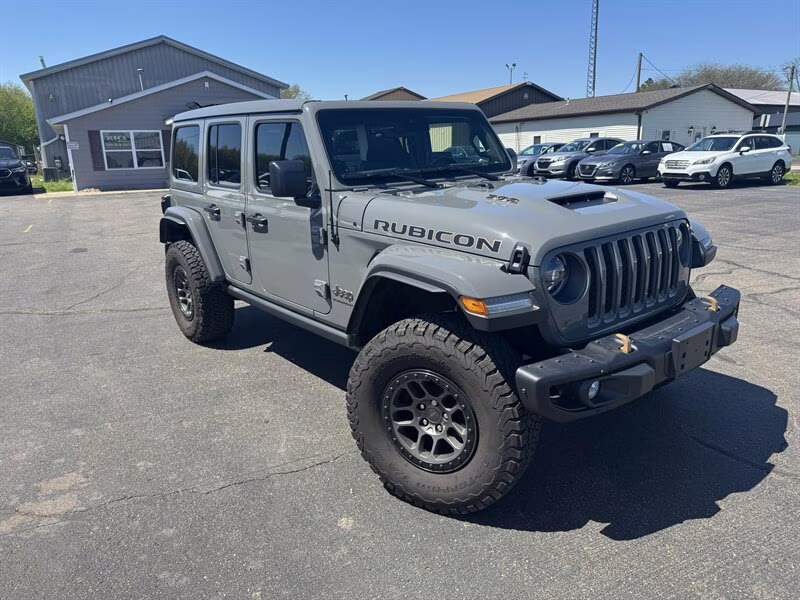2023 Sting-Gray Clear Coat Jeep Wrangler Rubicon 392 ONE TOUCH ROOF!! 4X4 SUV