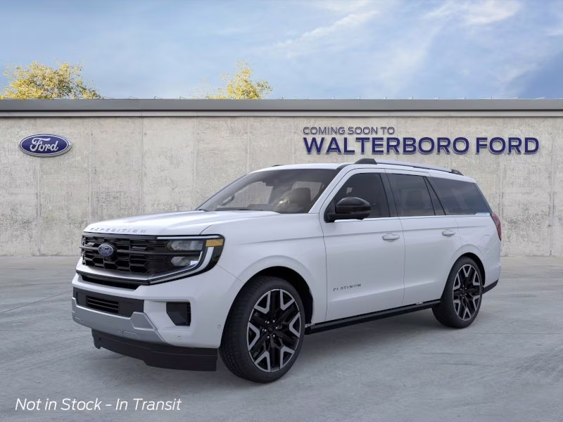 2026 Space Silver Metallic Ford Expedition Platinum 4X4 SUV