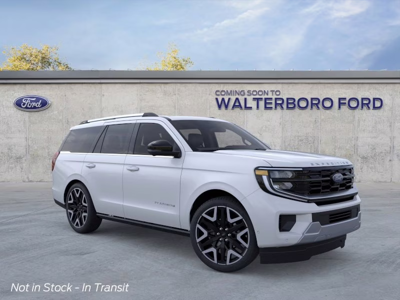 2026 Space Silver Metallic Ford Expedition Platinum 4X4 SUV