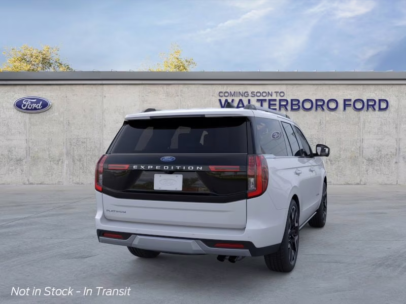 2026 Space Silver Metallic Ford Expedition Platinum 4X4 SUV