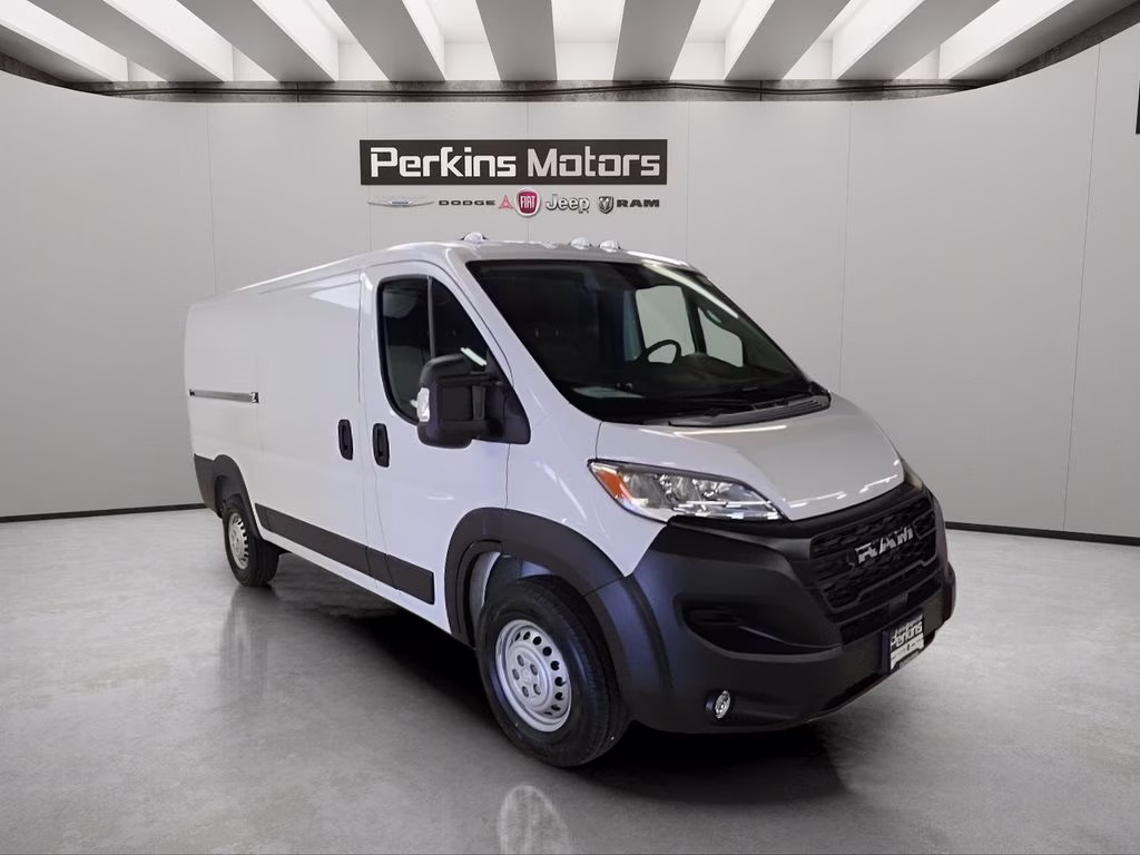 2026 Bright White Clearcoat Ram ProMaster 1500 Low Roof FWD Van