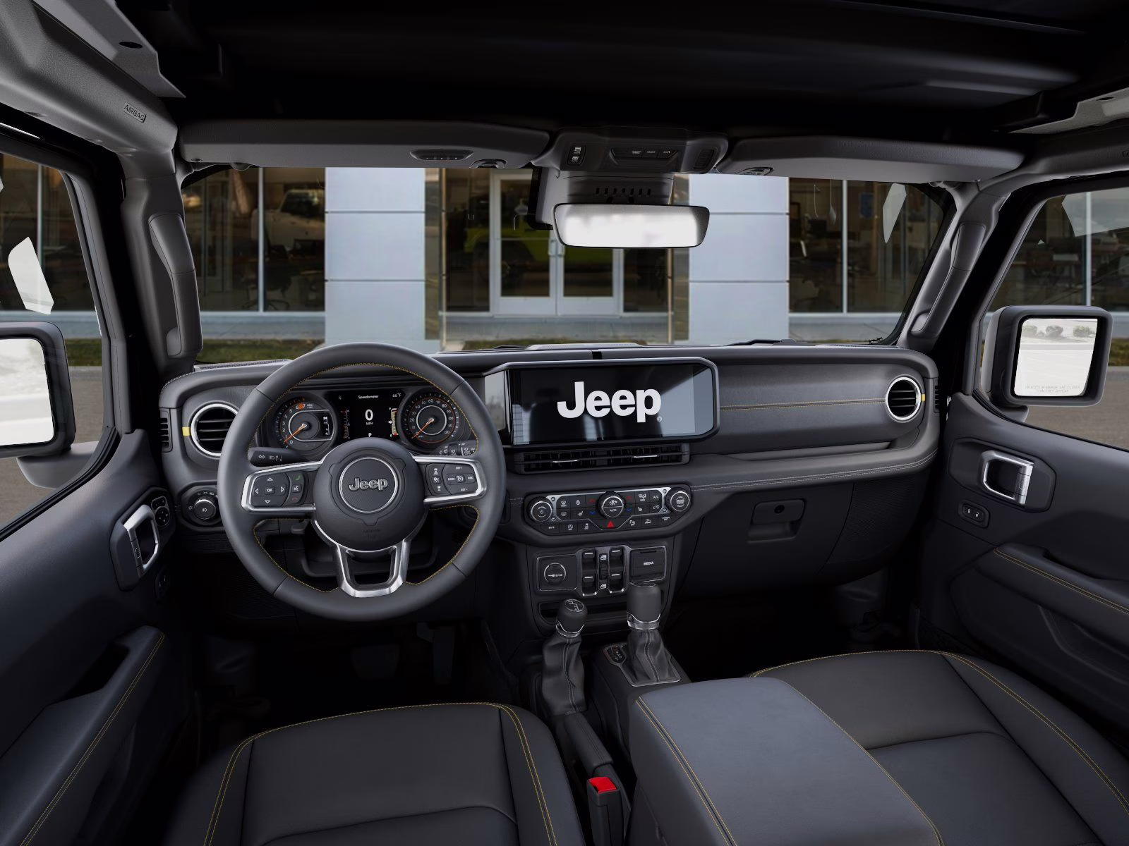 2026 Black Clearcoat Jeep Wrangler Sahara 4X4 SUV