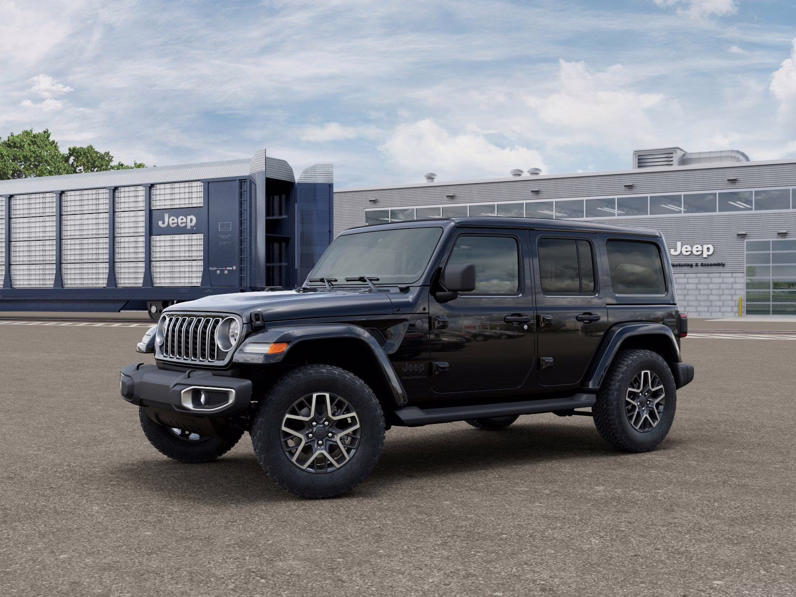2026 Black Clearcoat Jeep Wrangler Sahara 4X4 SUV