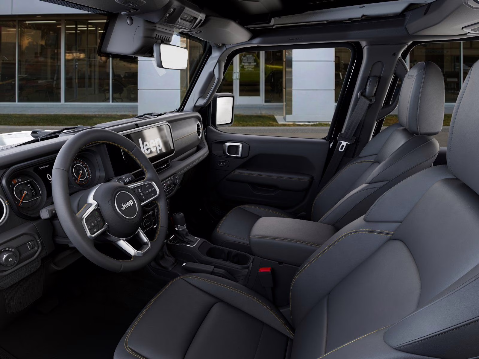 2026 Black Clearcoat Jeep Wrangler Sahara 4X4 SUV