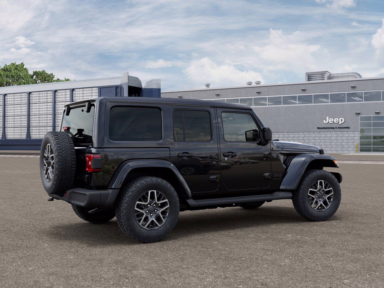 2026 Black Clearcoat Jeep Wrangler Sahara 4X4 SUV