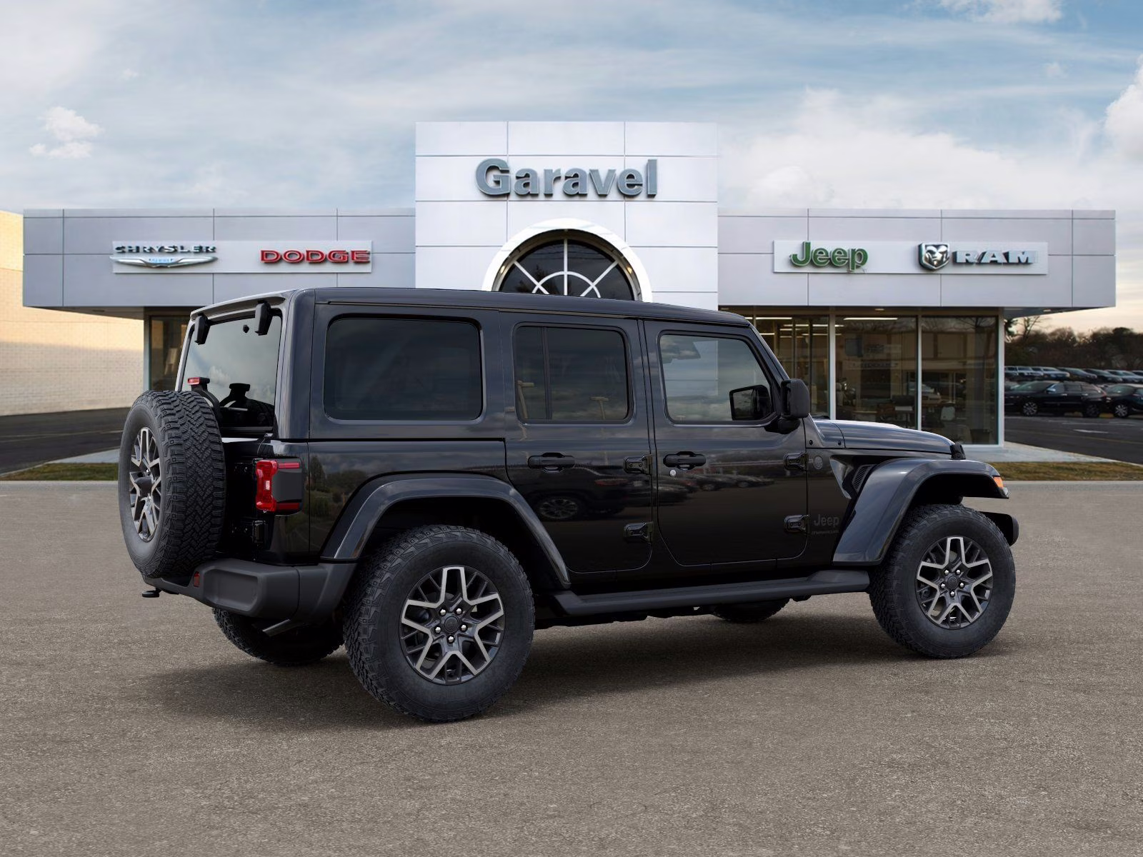 2026 Black Clearcoat Jeep Wrangler Sahara 4X4 SUV