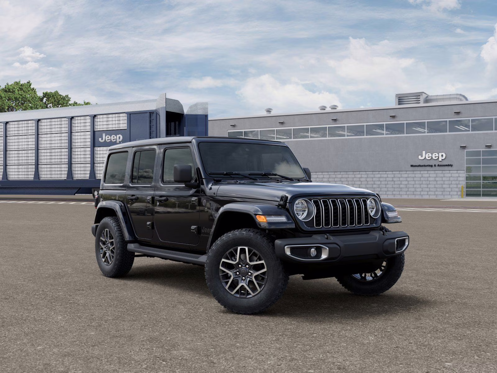 2026 Black Clearcoat Jeep Wrangler Sahara 4X4 SUV
