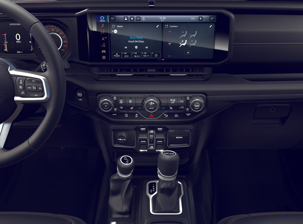 2026 Black Clear Coat Jeep Wrangler Unlimited Wrangler 4-door Sahara 4X4 4-door