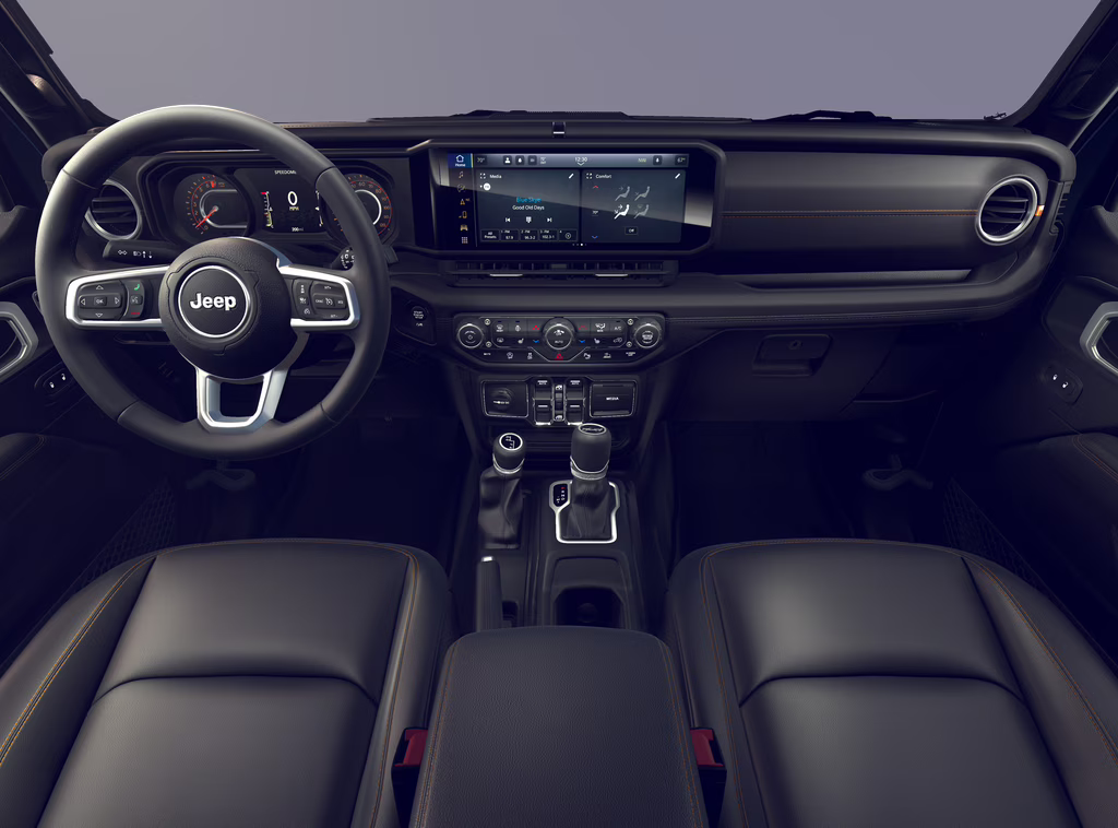 2026 Black Clear Coat Jeep Wrangler Unlimited Wrangler 4-door Sahara 4X4 4-door