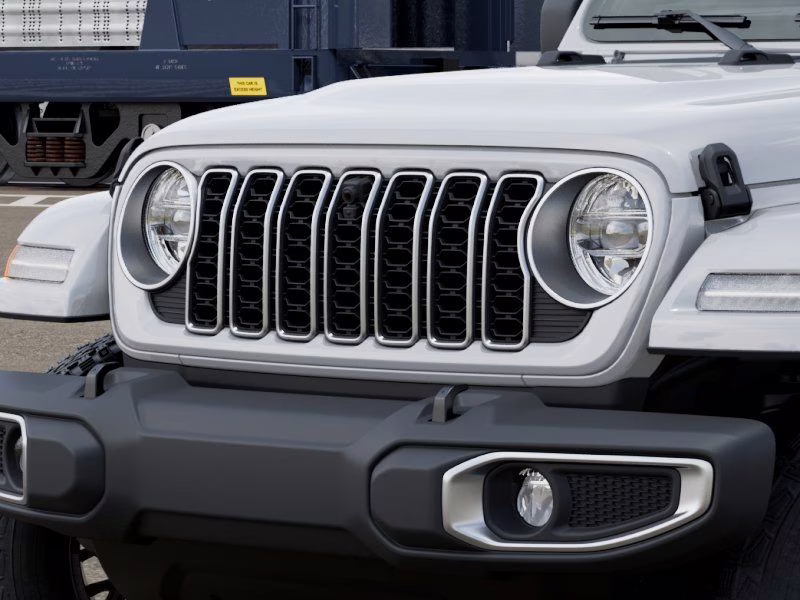 2026 Bright White Clearcoat Jeep Wrangler Sahara 4X4 SUV