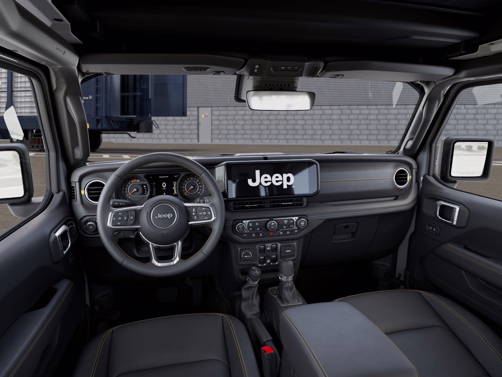 2026 Bright White Clearcoat Jeep Wrangler Sahara 4X4 SUV