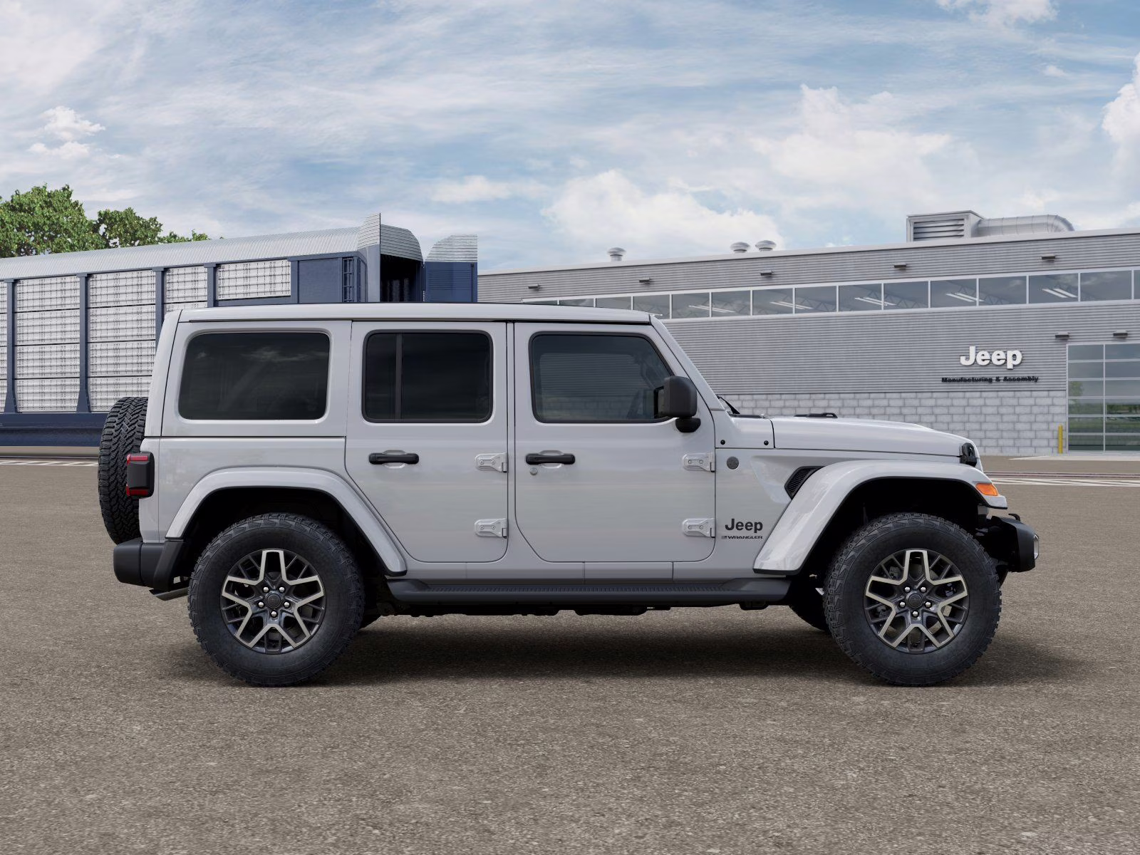2026 Bright White Clearcoat Jeep Wrangler Sahara 4X4 SUV