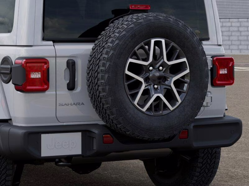 2026 Bright White Clear Coat Jeep Wrangler Wrangler 4-door Sahara 4X4 4-door