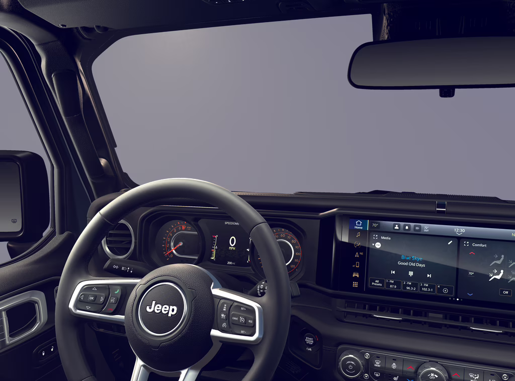 2026 Bright White Clear Coat Jeep Wrangler Unlimited Wrangler 4-door Sahara 4X4 4-door