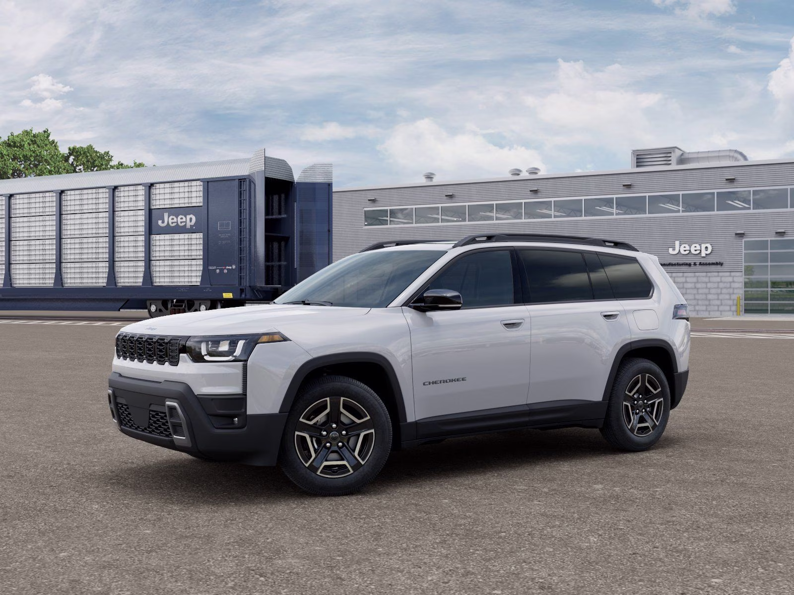 2026 Bright White Clearcoat Jeep Cherokee Limited 4X4 SUV