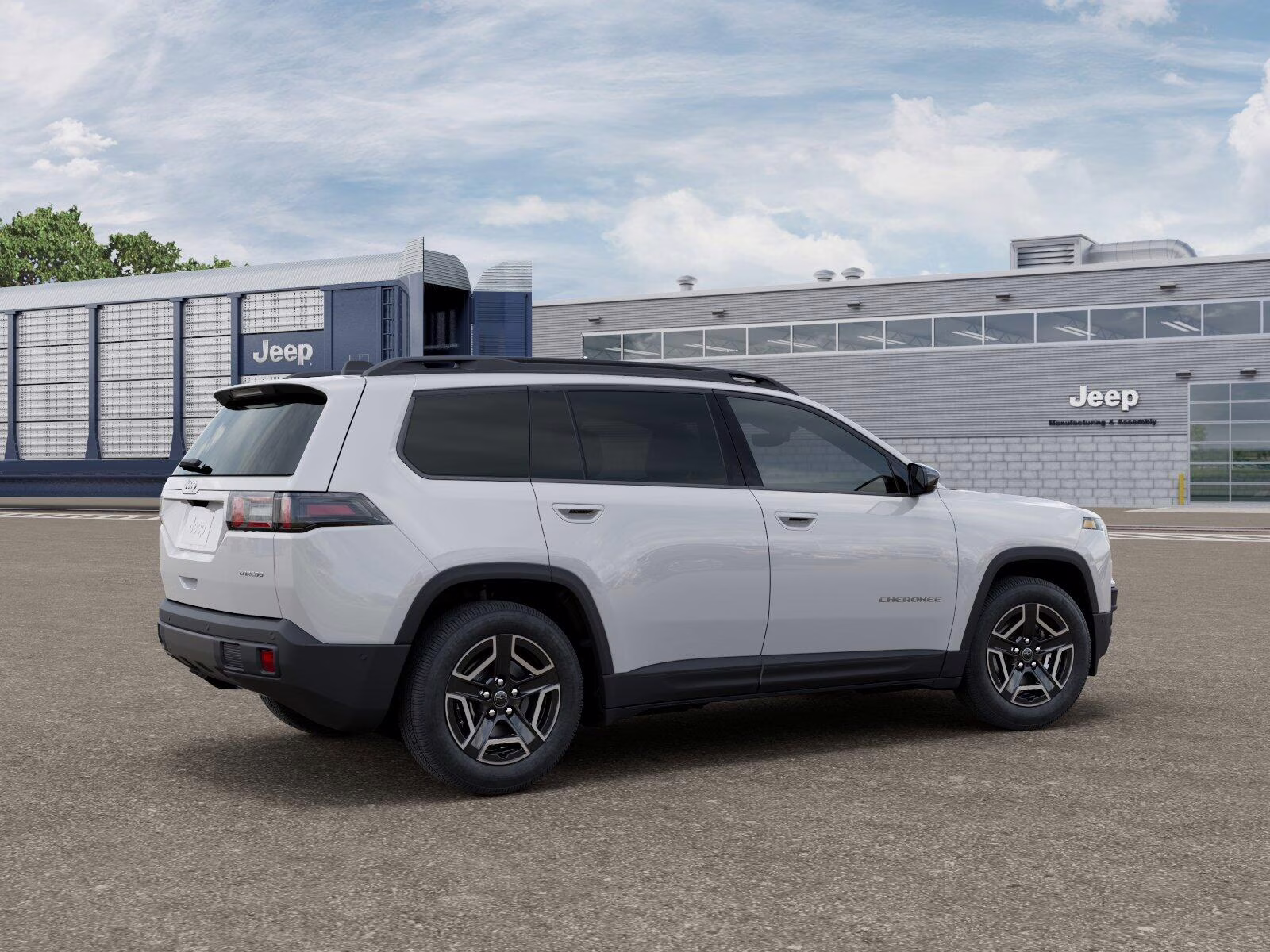 2026 Bright White Clear Coat Jeep Cherokee Cherokee Laredo 4x4 4X4 SUV