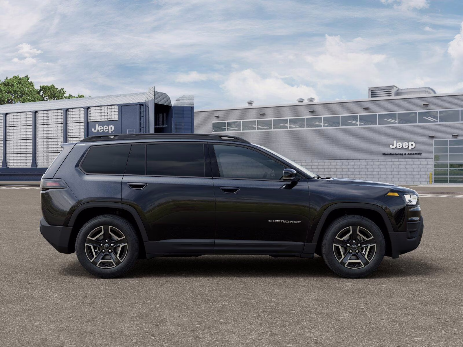 2026 Diamond Black Crystal Pearl Coat Jeep Cherokee Cherokee Limited 4x4 4X4 SUV