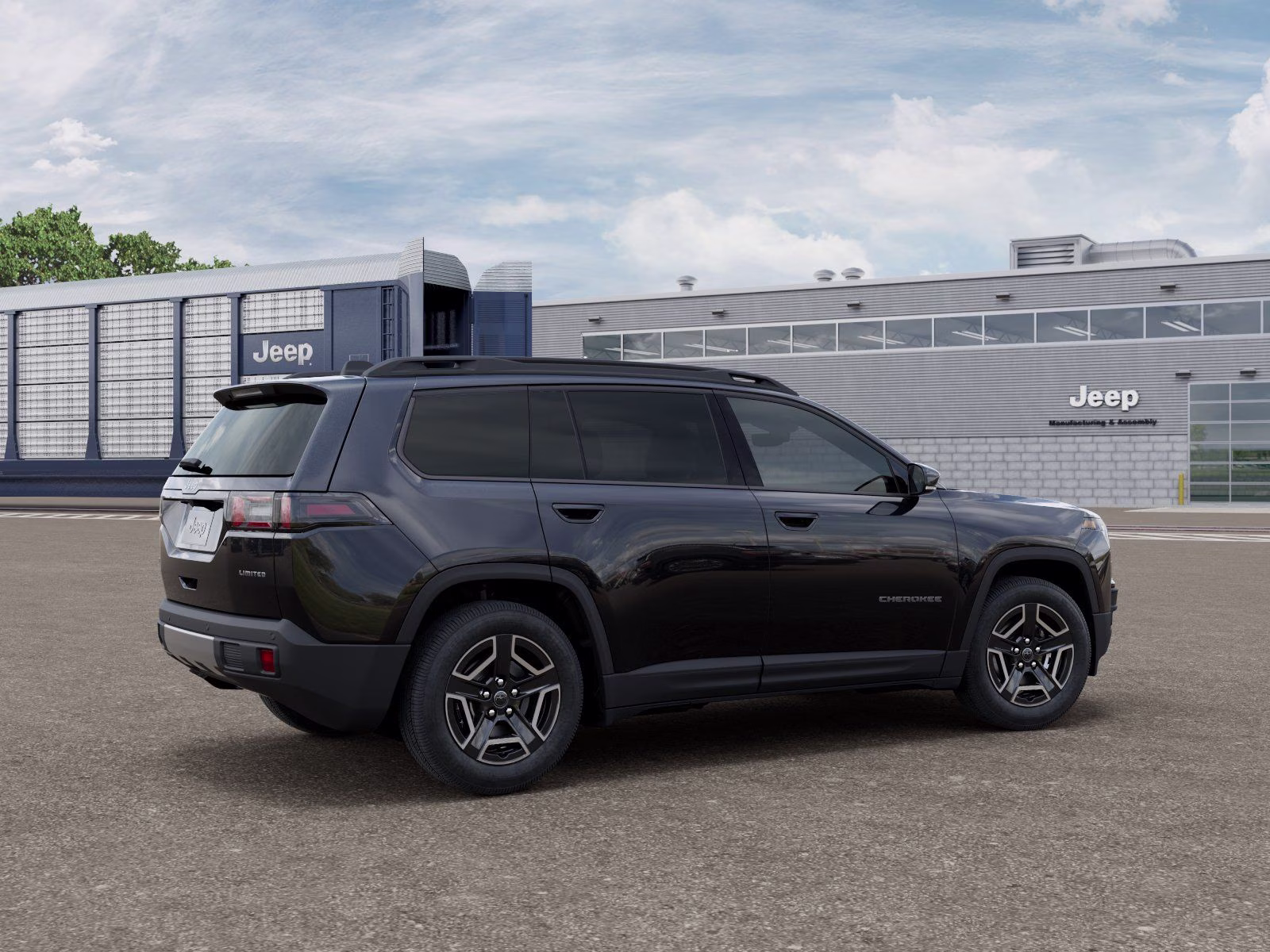 2026 Diamond Black Crystal Pearlcoat Jeep Cherokee Limited 4X4 SUV