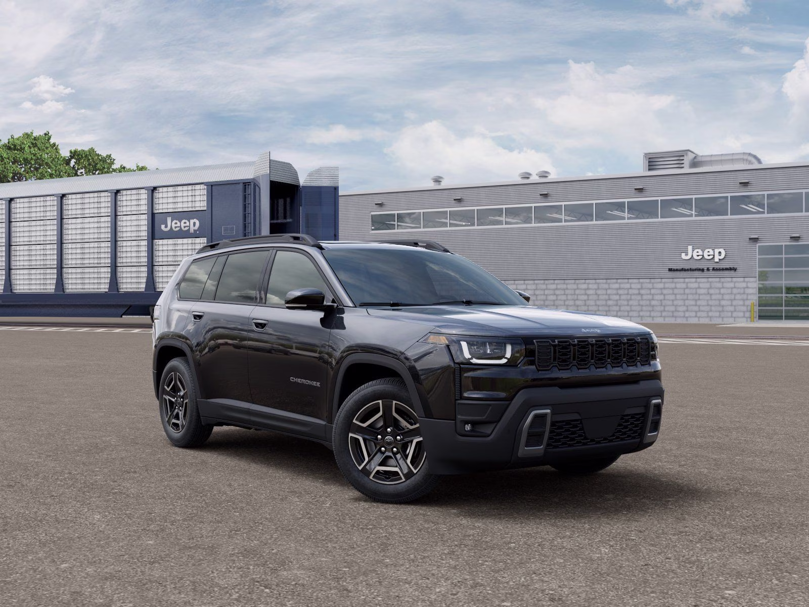 2026 Diamond Black Crystal Pearlcoat Jeep Cherokee Limited 4X4 SUV