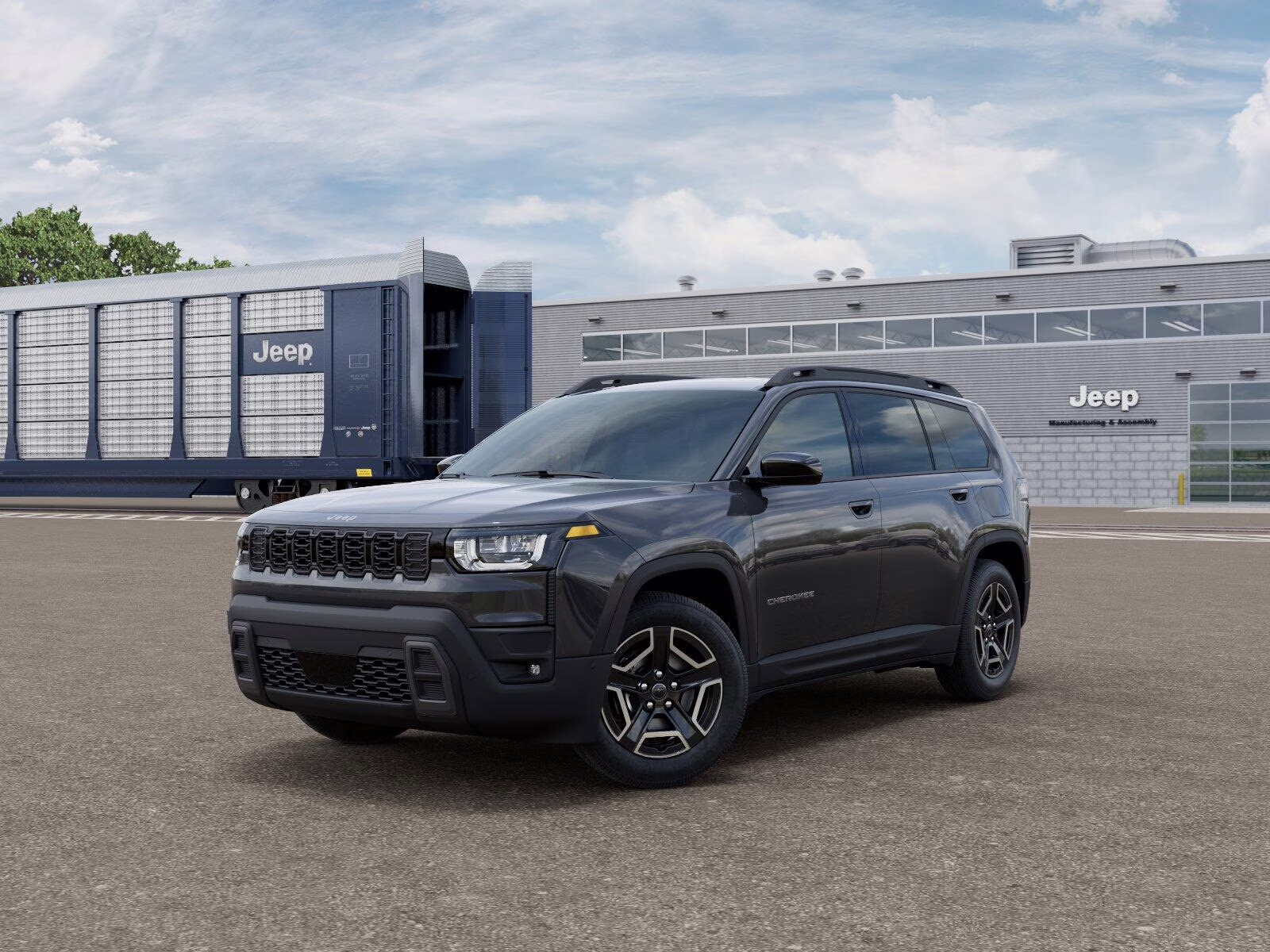 2026 Sting-Gray Clear Coat Jeep Cherokee Cherokee Laredo 4x4 4X4 SUV