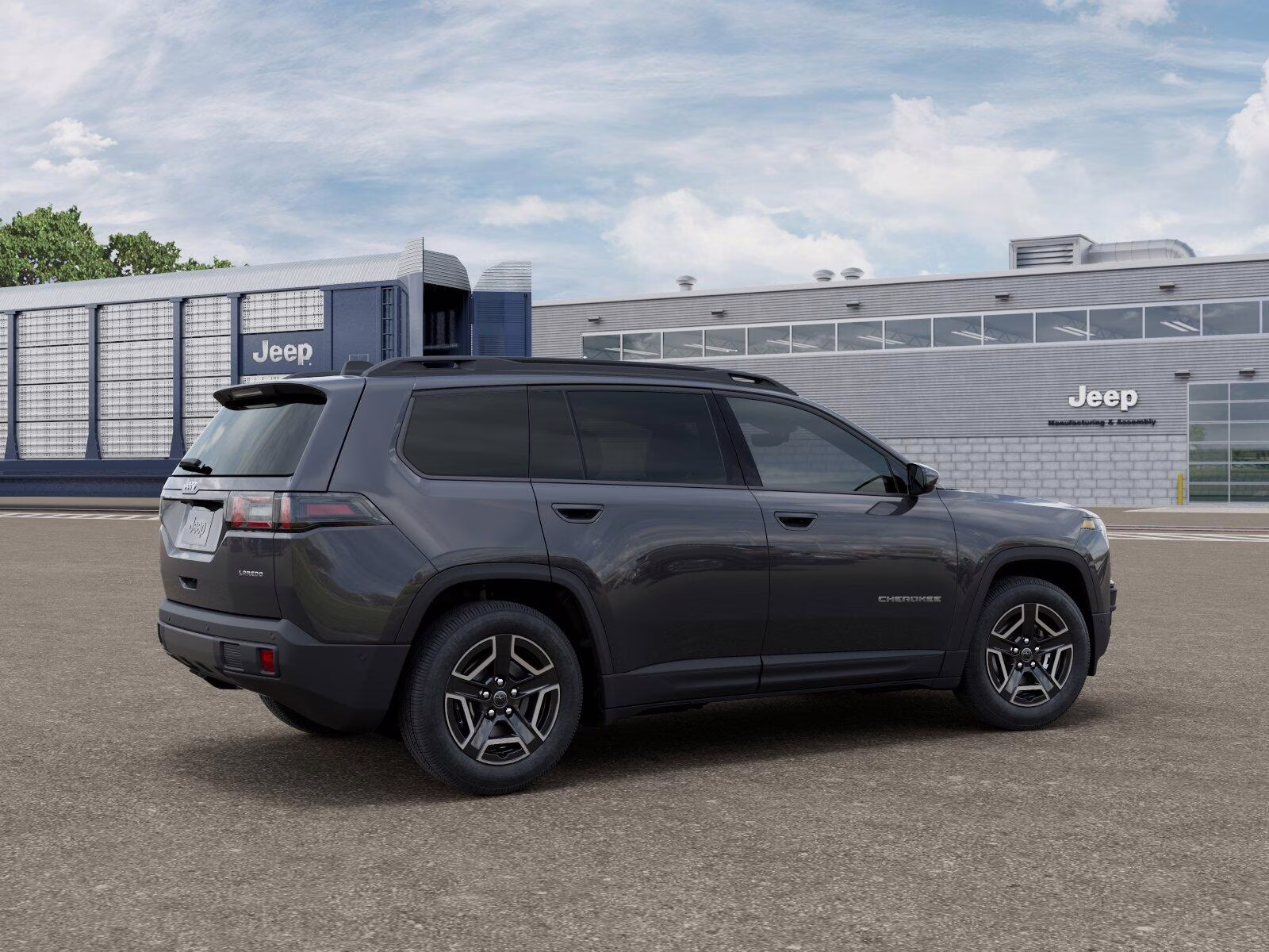 2026 Sting-Gray Clear Coat Jeep Cherokee Cherokee Laredo 4x4 4X4 SUV