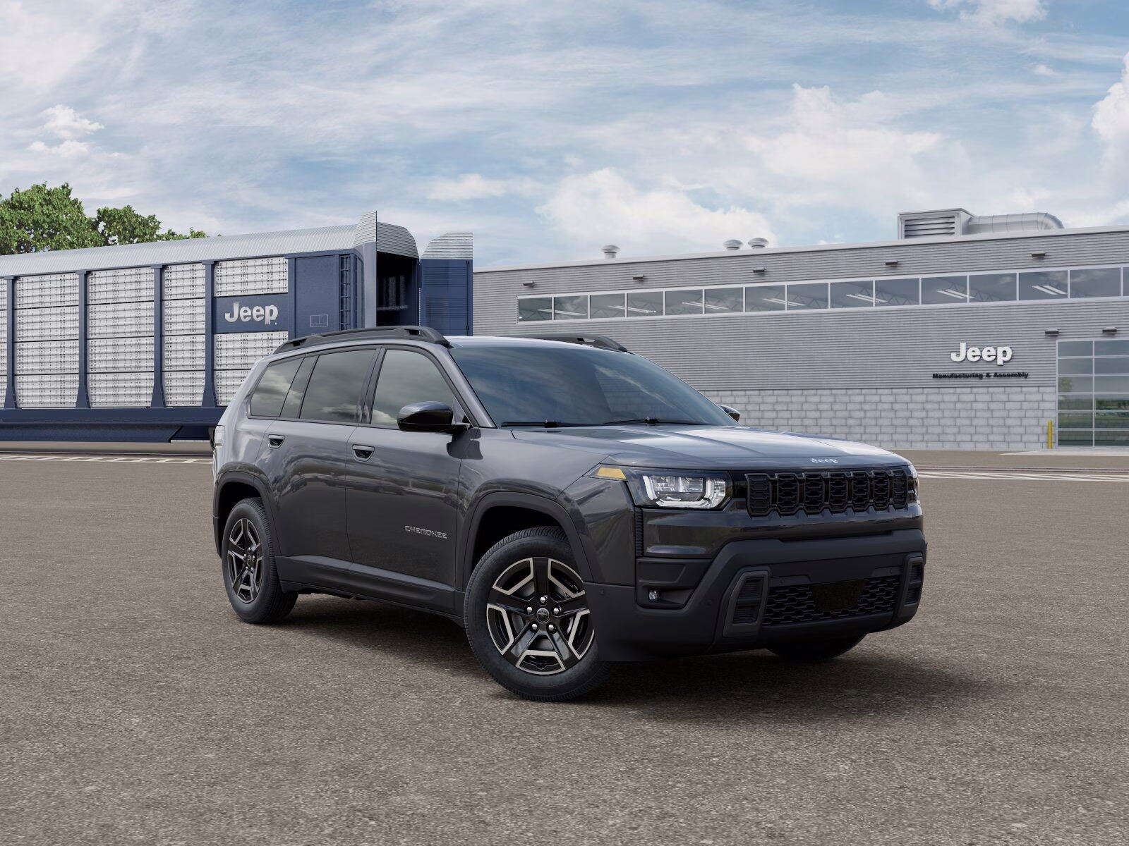 2026 Sting-Gray Clear Coat Jeep Cherokee Cherokee Laredo 4x4 4X4 SUV