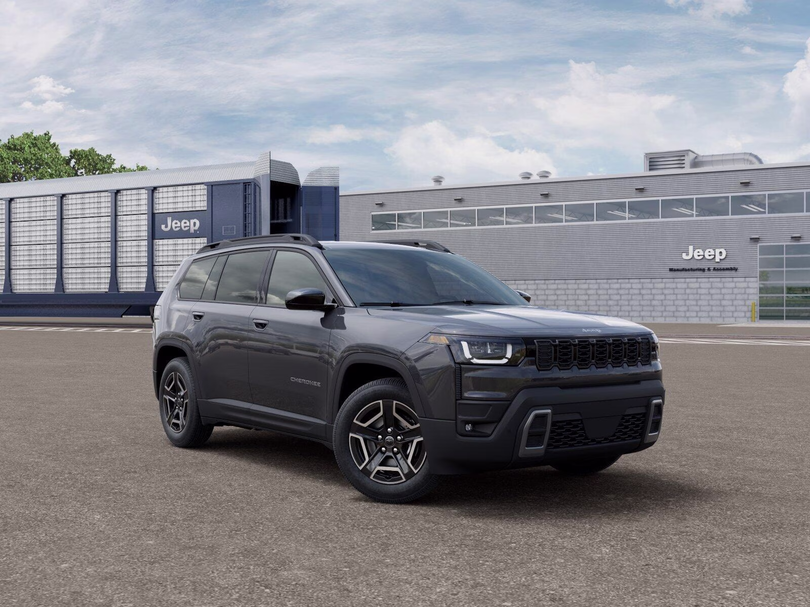 2026 Sting-Gray Clear Coat Jeep Cherokee Cherokee Laredo 4x4 4X4 SUV