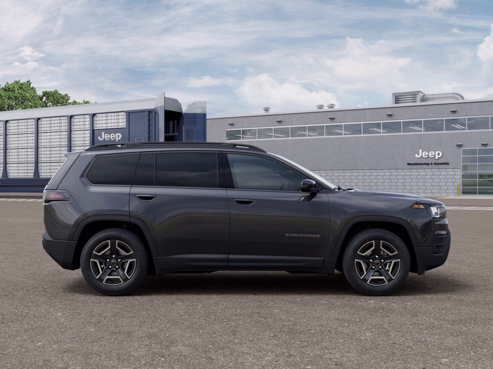 2026 Sting-Gray Clearcoat Jeep Cherokee Laredo 4X4 SUV