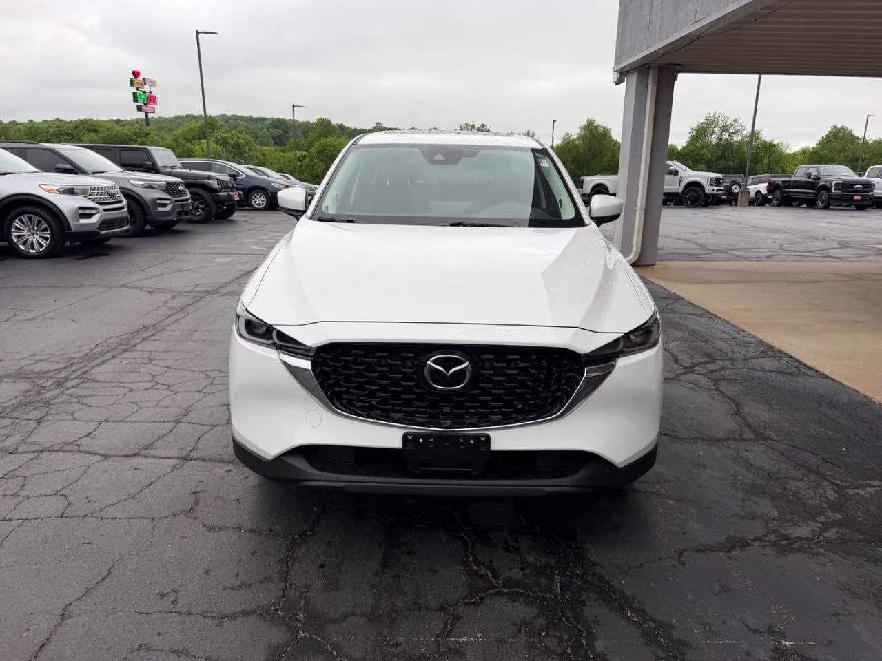 2023 Rhodium White Metallic Mazda CX-5 2.5 S Premium Package AWD SUV
