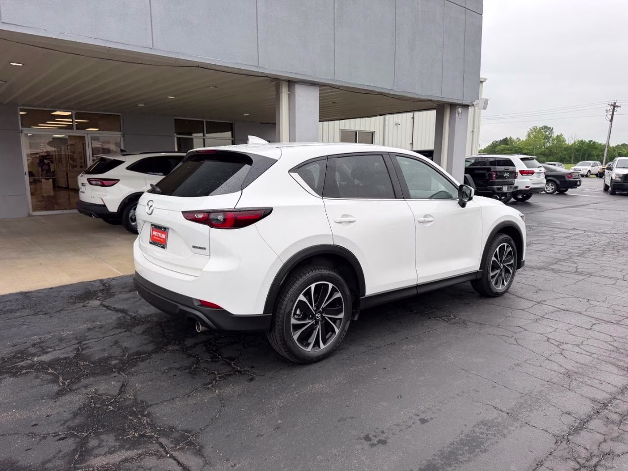 2023 Rhodium White Metallic Mazda CX-5 2.5 S Premium Package AWD SUV