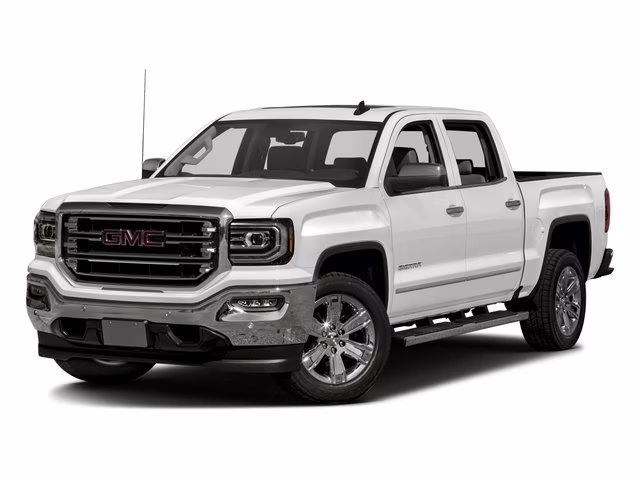 2016 Summit White GMC Sierra 1500 SLT 4X4 Truck