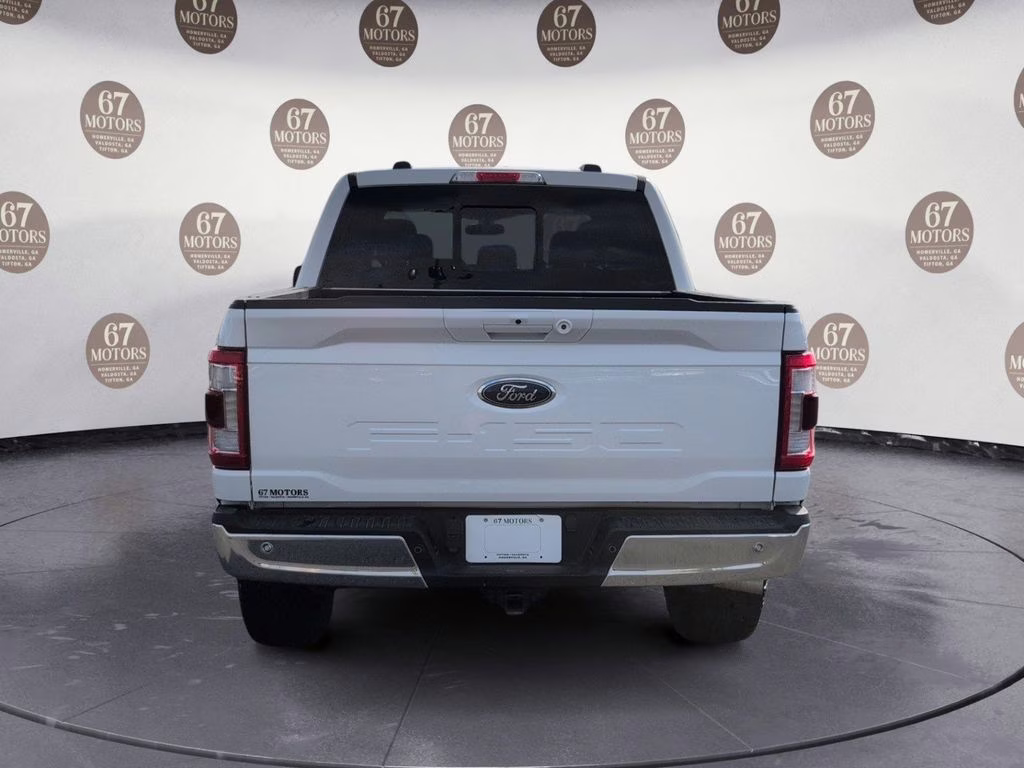 2022 Oxford White Ford F-150 Lariat 4X4 Truck