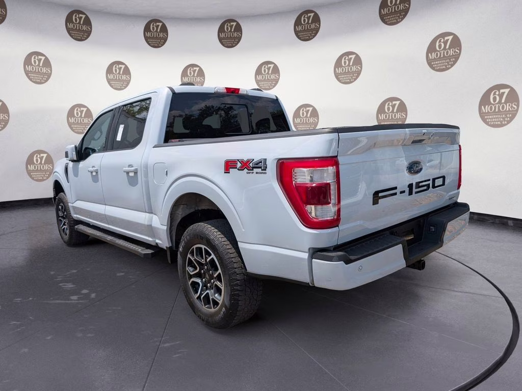 2022 White Metallic Ford F-150 Lariat 4X4 Truck